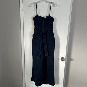 Lovers + Friends Denim Jumpsuit Size M